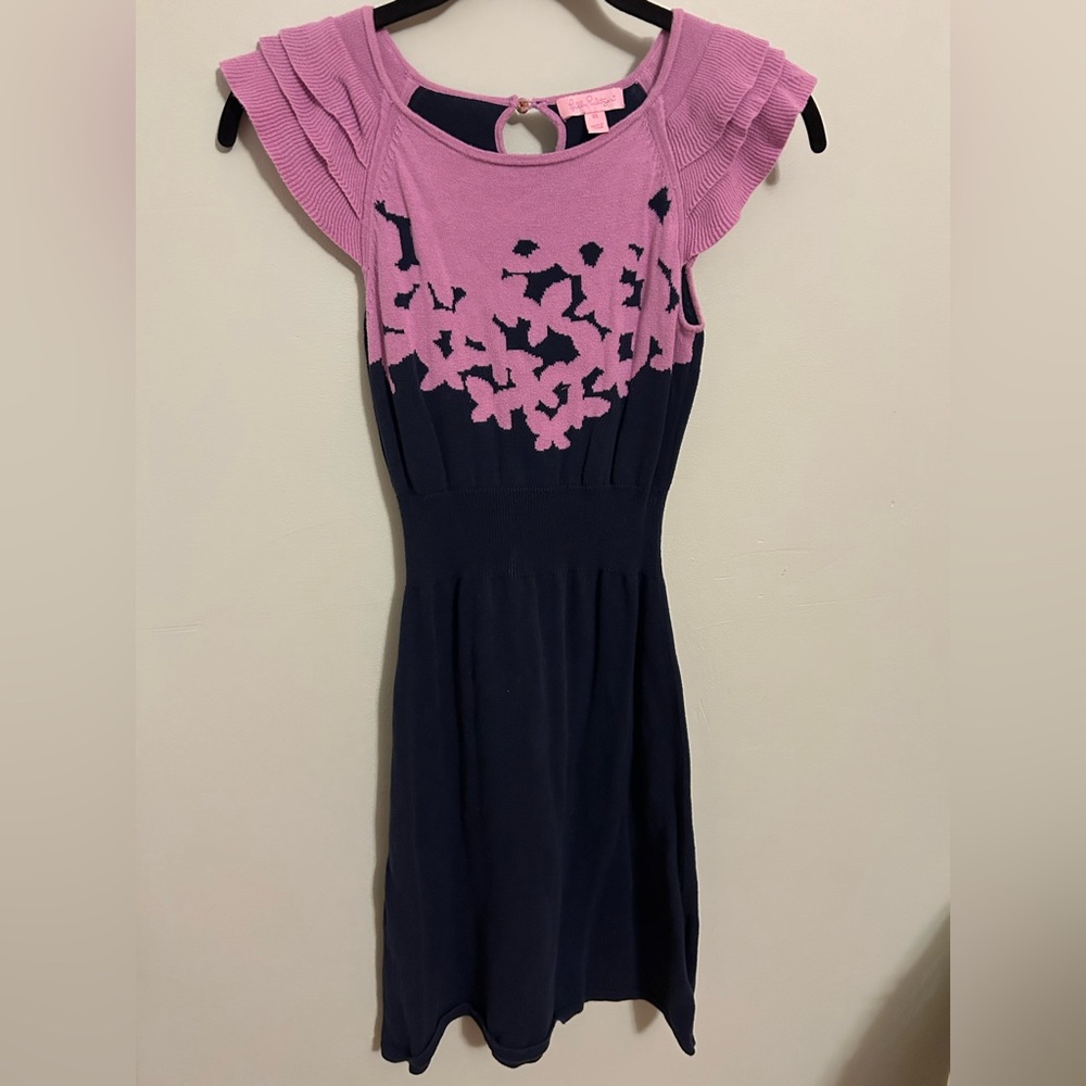 Lily Pulitzer kariana butterfly sweater dress